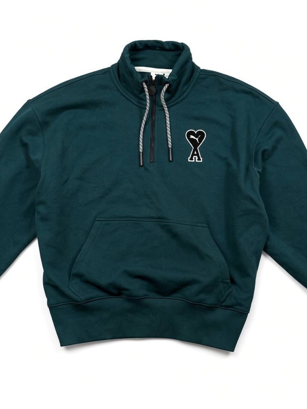 PUMA x AMI Quarter Zip Sweatshirt Mens XL
